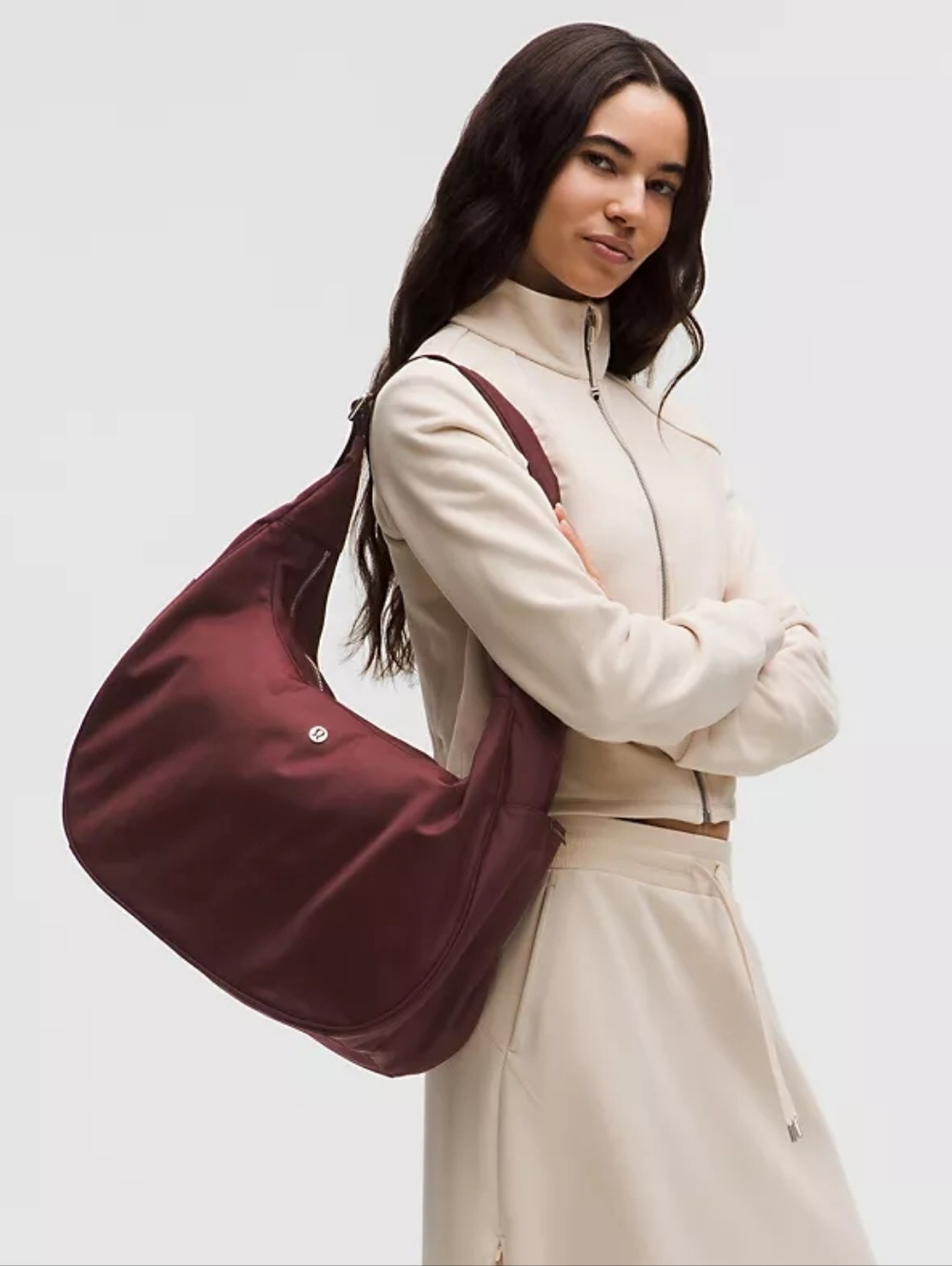 *NWT* LULULEMON City Essentials Oversized Shoulder Bag 18L Bag In Burgundy Bay